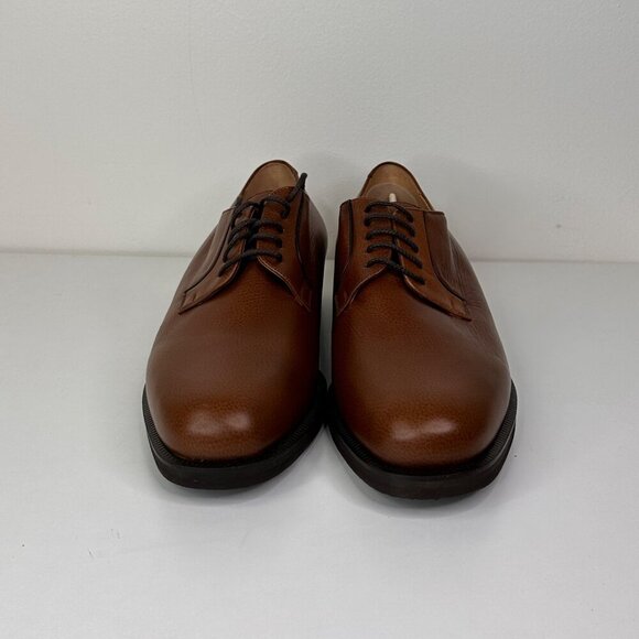 Dino Monti Mens Medium Brown Leather Derby Shoes Size 11.5 M - Picture 2 of 7